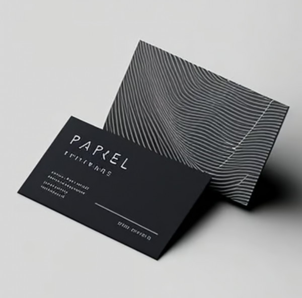 Desain minimalis dengan garis tipis